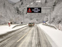 Bursa-Ankara karayolu kapandı!