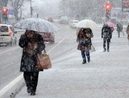 Isparta kar başladı hava durumu