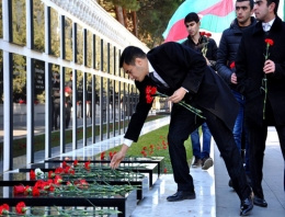 Azerbaycan'da  20 Ocak faciasının 25. yılı