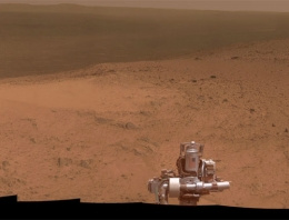 11. yılında Mars'tan panorama fotoğrafı