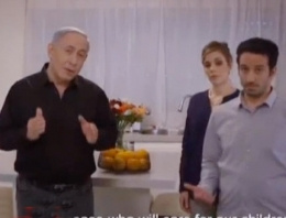 Netanyahu'dan dünyayı şaşırtan video!
