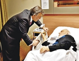 Abdullah Gül'den babasına ziyaret