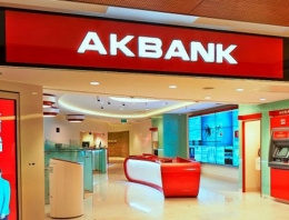 Akbank'a veda Akbank hisseleri sert düştü