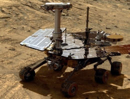 Mars robotuna bir haller oldu
