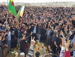 PKK'lı cenazesinde yine olaylar çıktı
