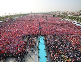 Maltepe Mitingi Erdoğan'dan Davutoğlu'na büyük miras