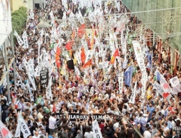 HDP saldırısına Taksim'de protesto!