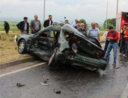 Bolu'yu yasa boğan trafik kazası!