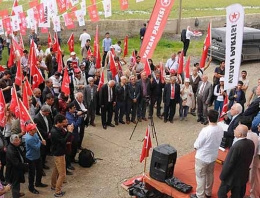 Mitinge 100 kişi gelince HDP'ye katıldı!