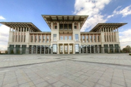 Cumhurbaşkanlığı Sarayı'nda bir ilk MHP tam kadro!