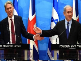 İngiliz Bakan ve Netanyahu basın önünde tartıştı!