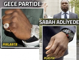 Ünlü şarkıcı iflas etti pırlantadan plastik saate