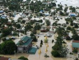 Myanmar'da sel felaketi