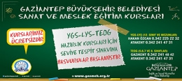 GASMEK'te yeni dönem kurs kayıtları başlıyor