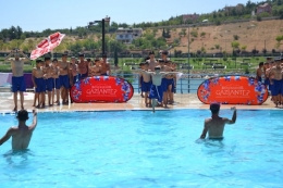 Gaziantep'te yüzme kurslarına byük ilgi