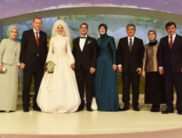 Erdoğan, Abdullah Gül'ün oğlunun nikah şahidi oldu!