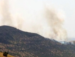 PKK'nın geçiş güzergahı bombalandı