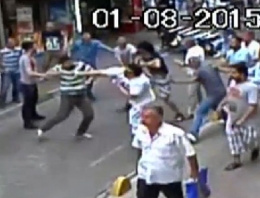 İrlandalı turist Aksaray esnafını böyle dövdü