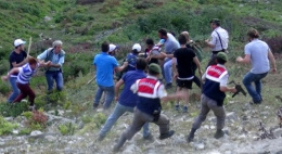 Rize'de tepki çeken olay! Köylüler askerleri dövdü