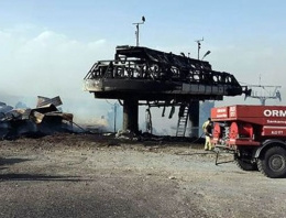 PKK Kars'ta kayak merkezini ateşe verdi!