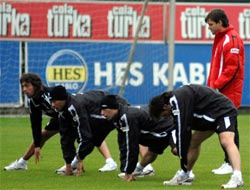 Beşiktaş derbi maça hazır