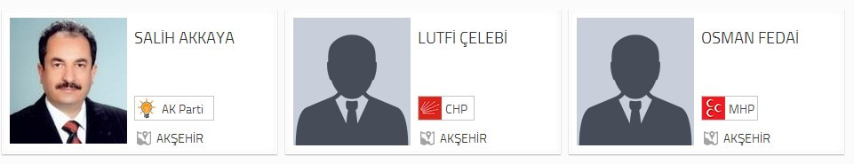Konya Akşehir belediye başkan adayları