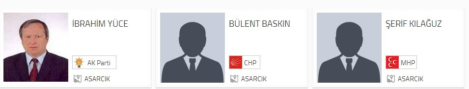 Samsun Asarcık Belediye Başkan adayları