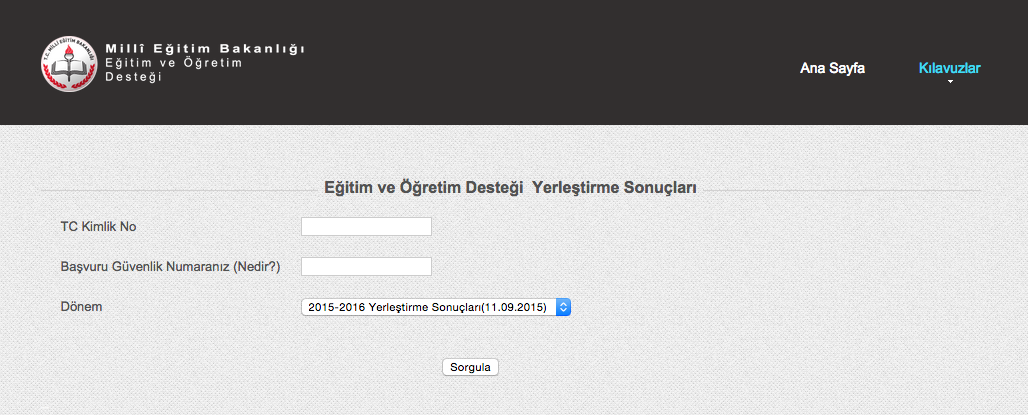 Özel okul teşvik başvuru sonuçları 2015 MEB sorgu ekranı.jpg