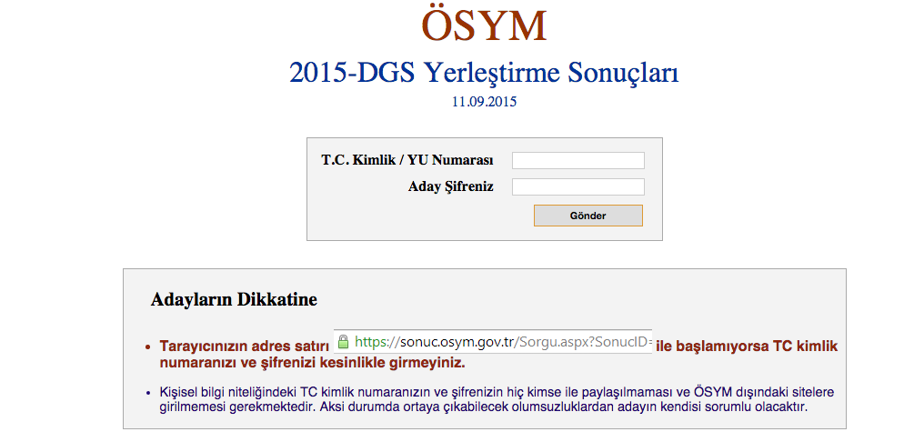 dgs yerleştirme sonuçları 2015 ösym sorgu ekranı.jpg