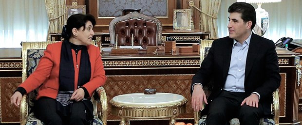 hdp leyla zana ve sırrı süreyya önder abdullah öcalan'ın mesajını neçirvan barzani'ye götürdü.jpg