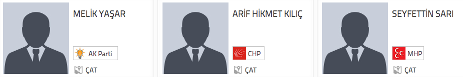 Erzurum çat adayları