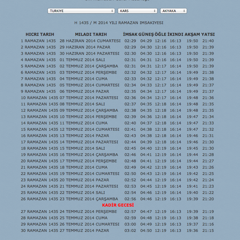 Kars iftar ve sahur vakitleri oruç saati.png