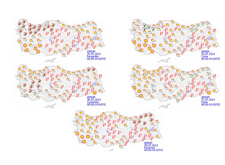 hava durumu, istanbulda hava hafatsonu nasıl olacak