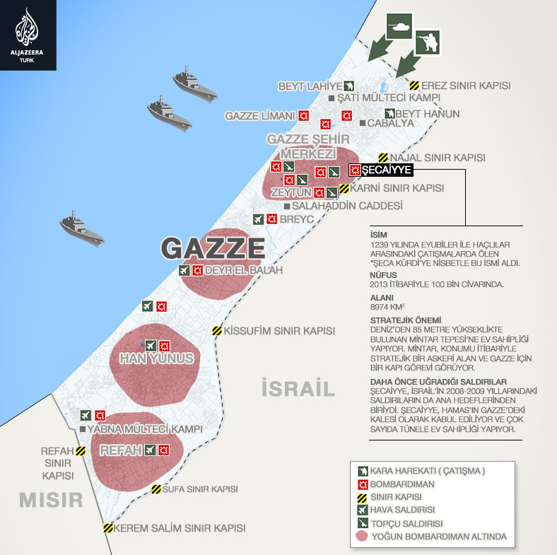 gazze filistin secaiyye bölgesi internethaber.com, gazze son dakika
