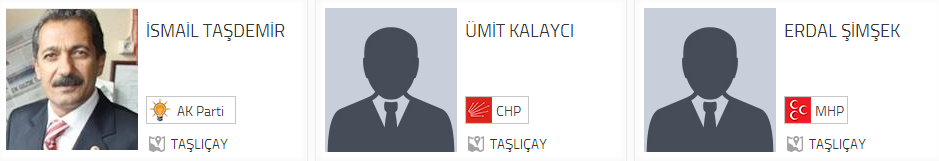 Ağrı Taşlıçay Belediye Başkan adayları