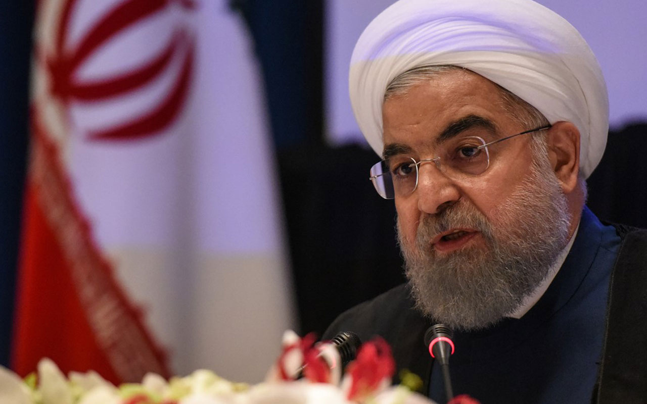 Ruhani'den flaş açıklama: ABD ile saygı çerçevesinde müzakereye hazırız