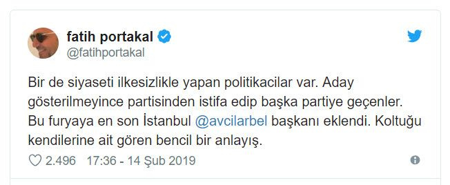 Fatih Portakal'dan olay tweet İstifalara tepki gösterdi
