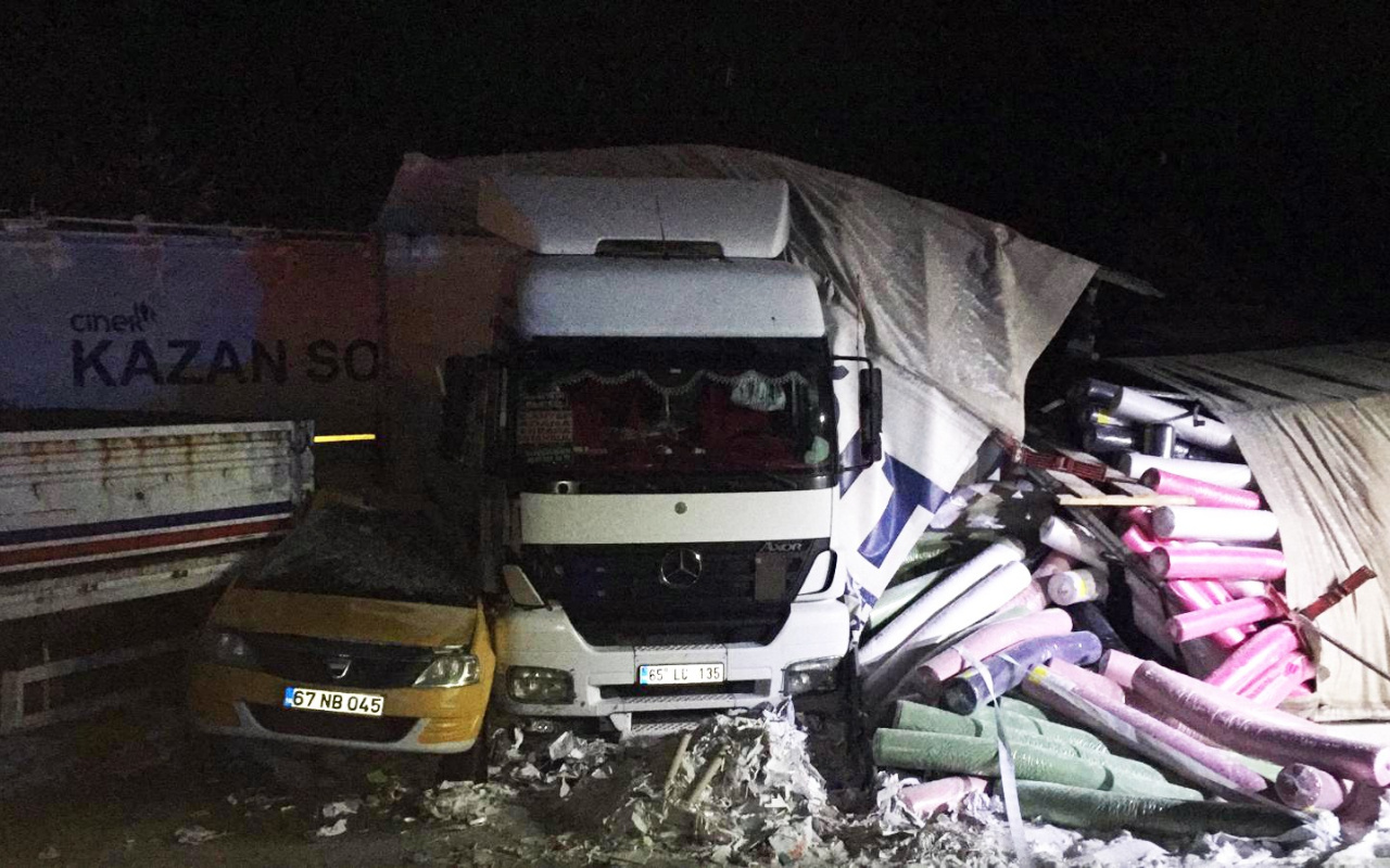 Bolu-Ankara yolunda zincirleme kaza