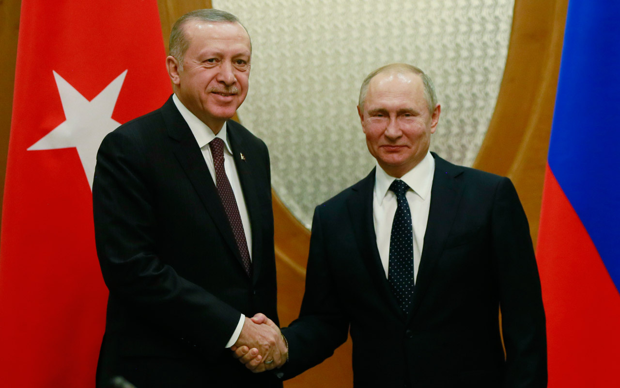 Erdoğan-Putin görüşmesi bitti
