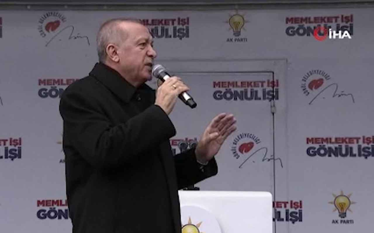 Cumhurbaşkanı Recep Tayyip Erdoğan Edirne'de müjdeyi verdi