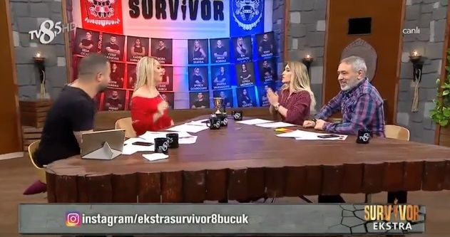 Survivor Nagihan ile Sema canlı yayında birbirine girdi