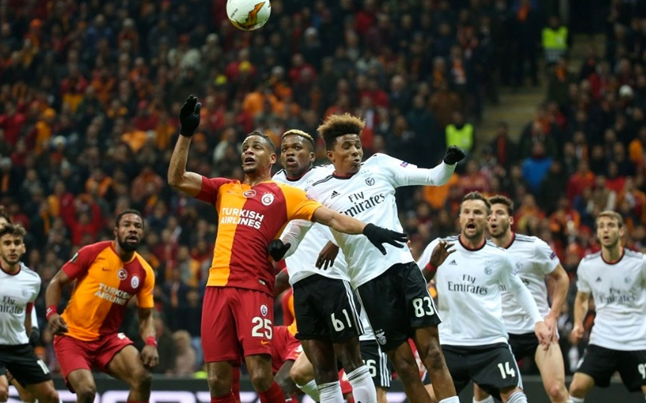 Galatasaray'da Benfica kadrosu belli oldu