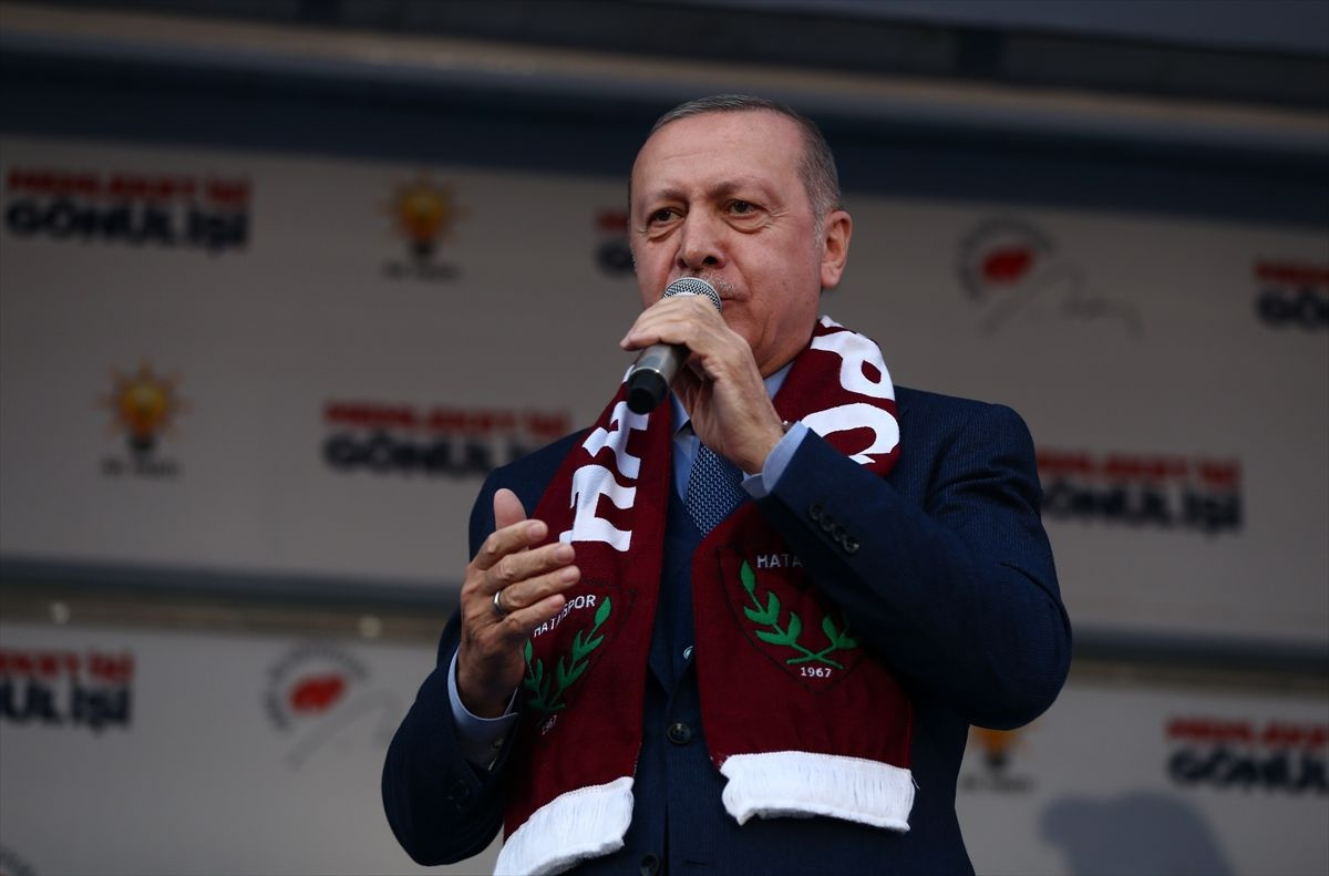 Hatay'da Erdoğan çoşkusu