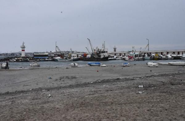 Tekirdağ'da deniz 30 metre çekildi halkı korkutan manzara