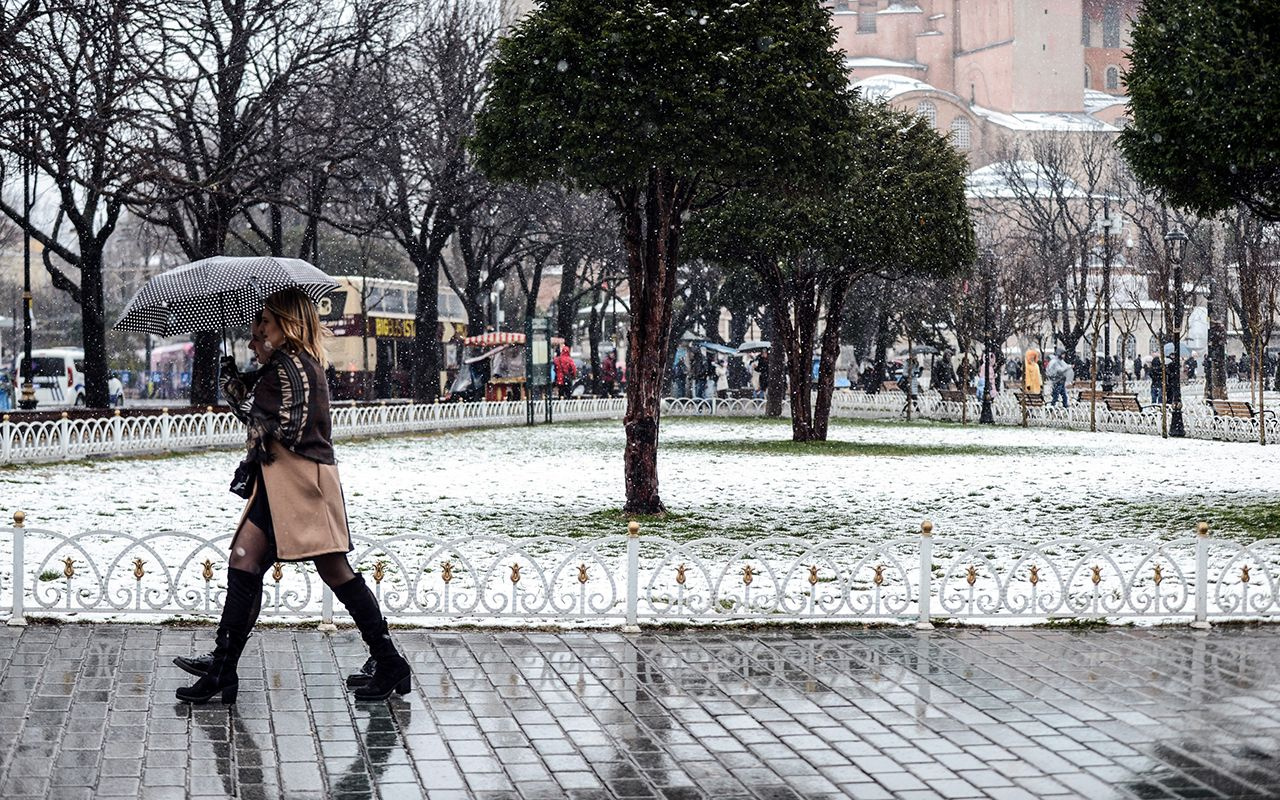 İstanbul'dan kar manzaraları: Yeni haftada hava nasıl?