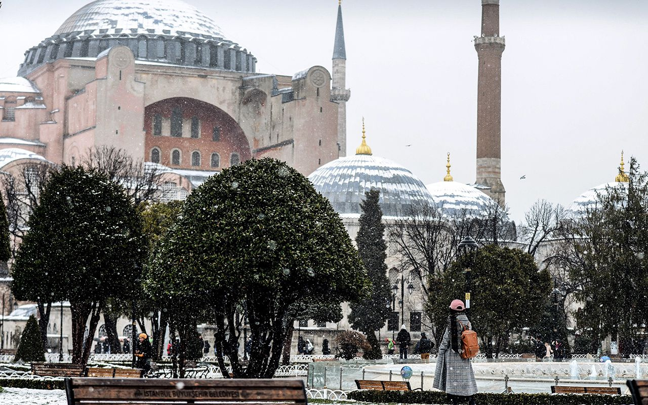 İstanbul'dan kar manzaraları: Yeni haftada hava nasıl?