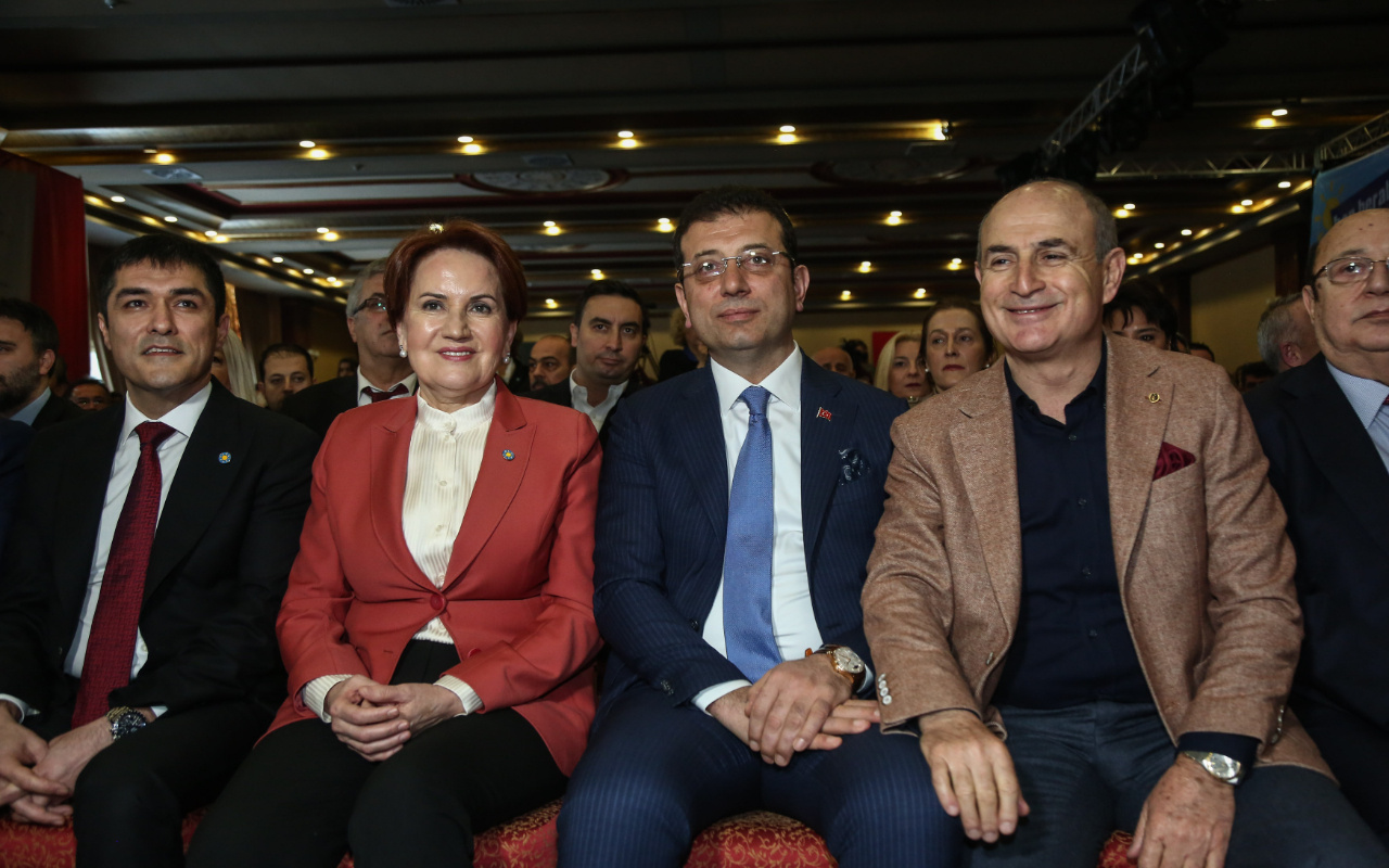 İYİ Parti İstanbul adaylarını İmamoğlu ile birlikte tanıttı
