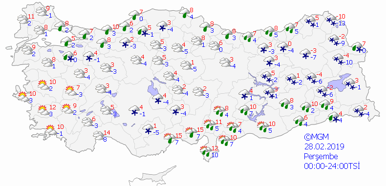 Yarından sonrası yine kar! Meteoroloji açıkladı Ankara, Konya, Kayseri...