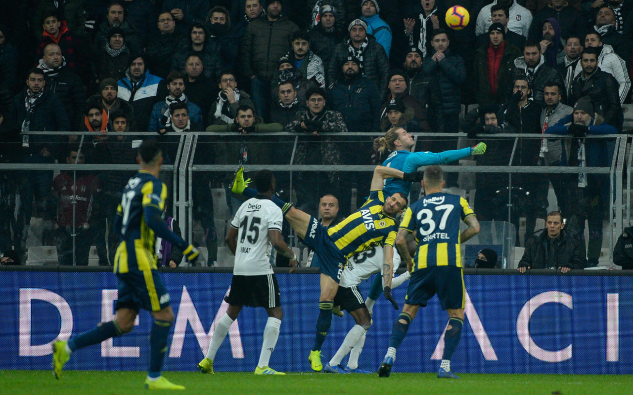 Beşiktaş Fenerbahçe maçından fotoğraflar