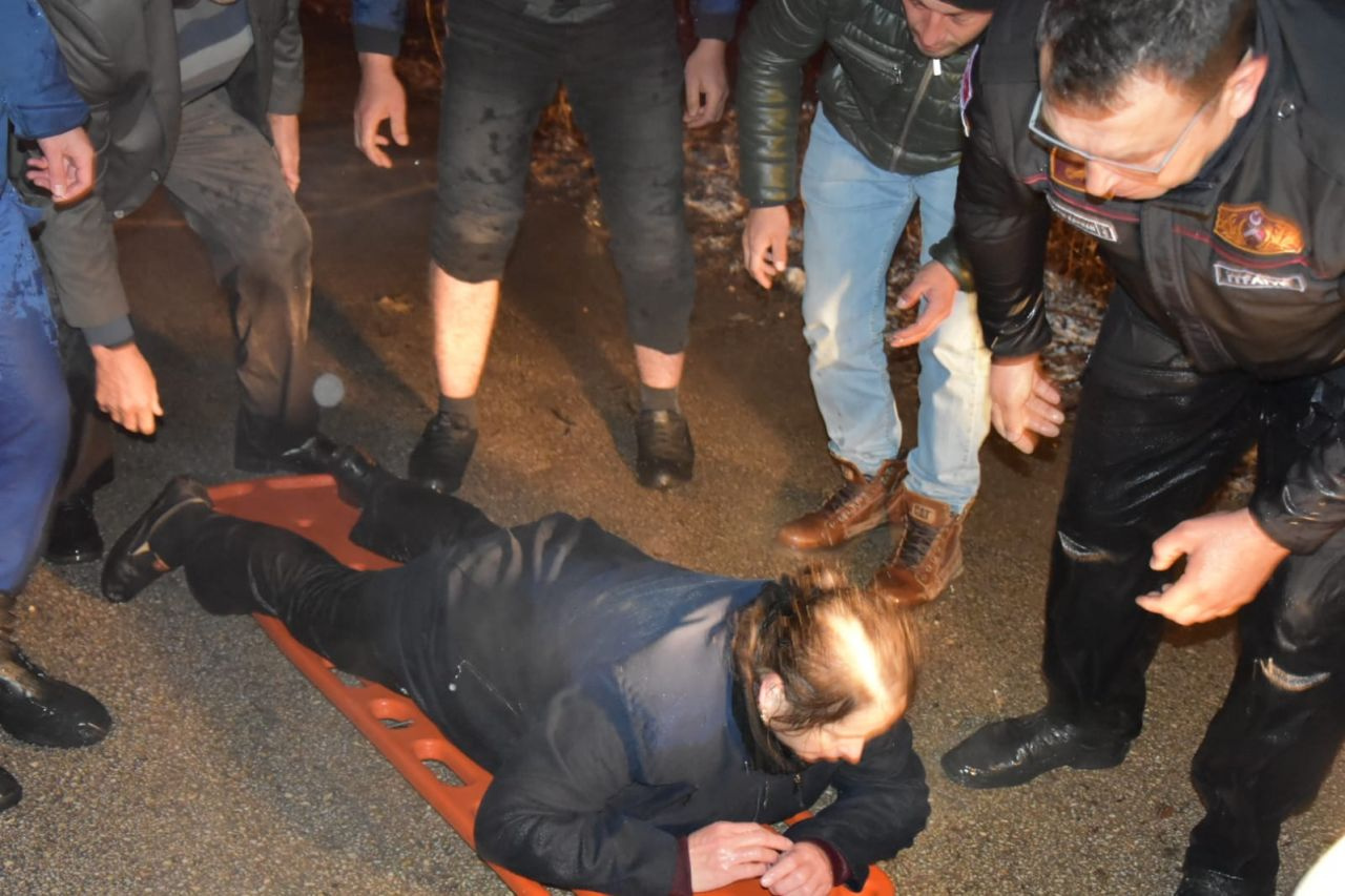 Bursa'da otomobil Babasultan barajına düştü: 2 ölü, 3 yaralı!